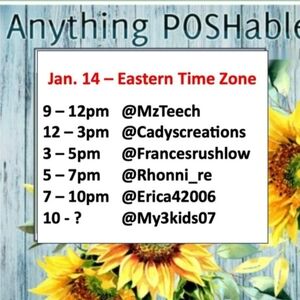 Anything POSHable Train Share Show!!!!